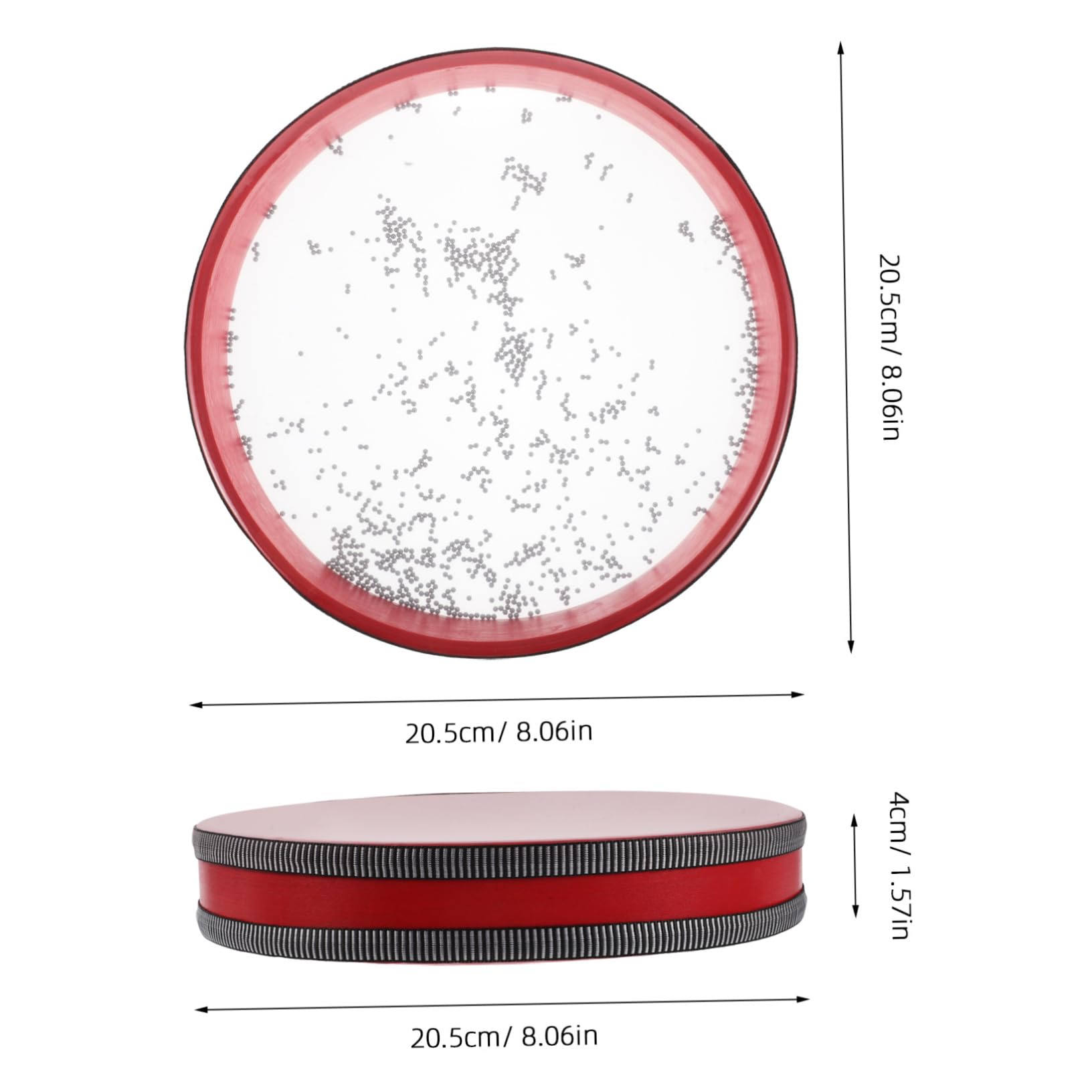 BESPORTBLE Ocean Drum for Lightweight Musical Instrument for Early Music Education Compact Design with Sound for Playtime Enjoyment