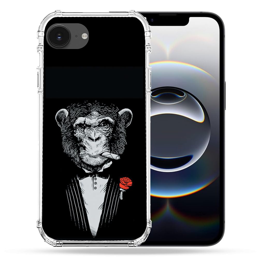 Coque iPhone 17e Singe Mafia antichoc de protection renforcée - 4