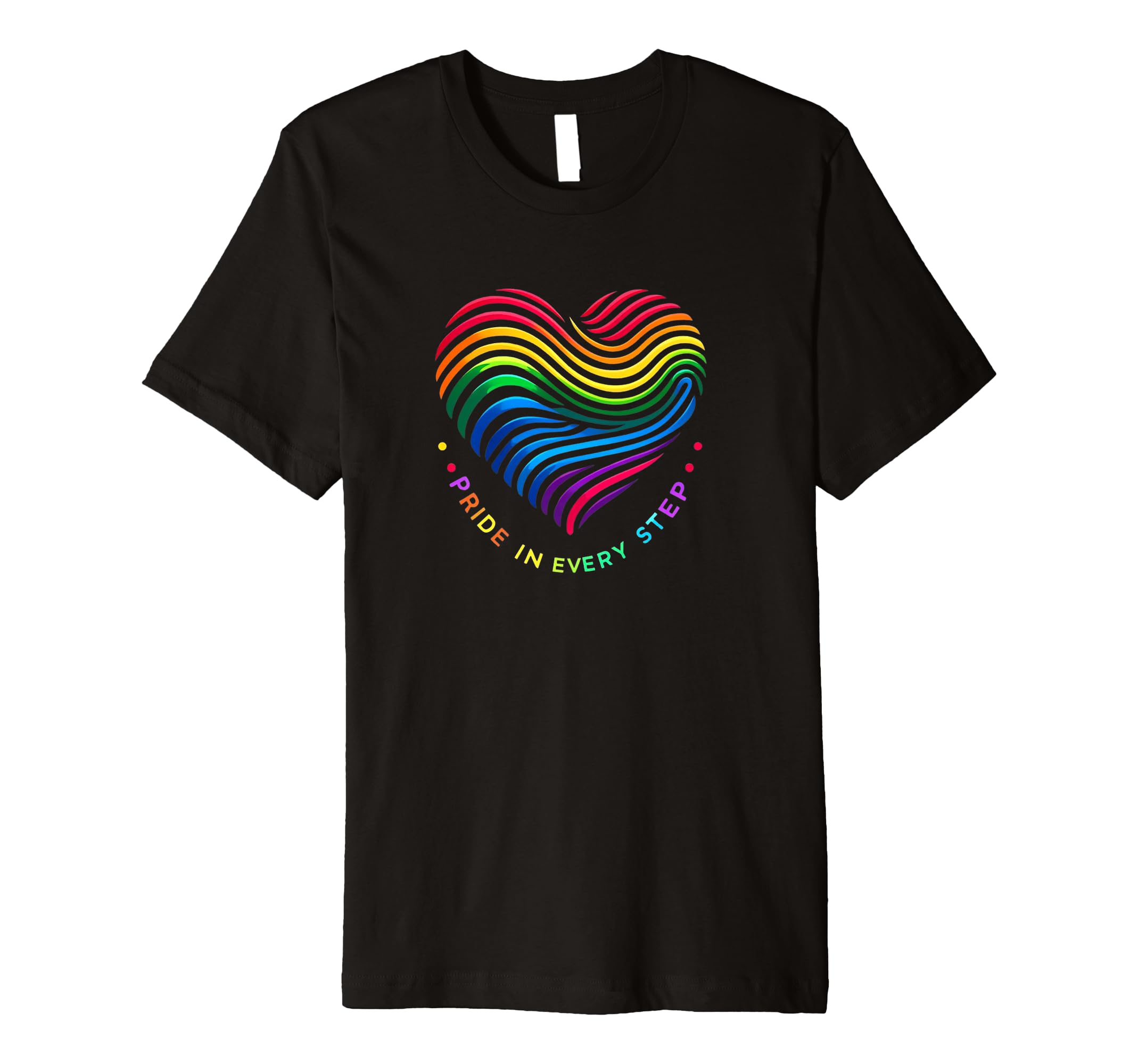 Pride in every step LGBTQ Pride Month Premium T-Shirt