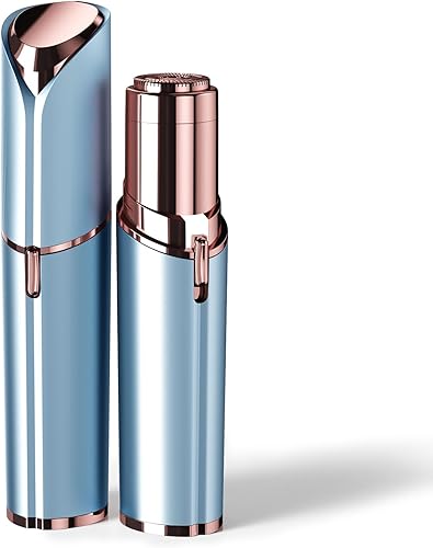 Miniatura 9 de Depilación facial para mujeres: maquinilla de afeitar facial eléctrica con luz LED, mini afeitadora sin dolor y resultados instantáneos para uso