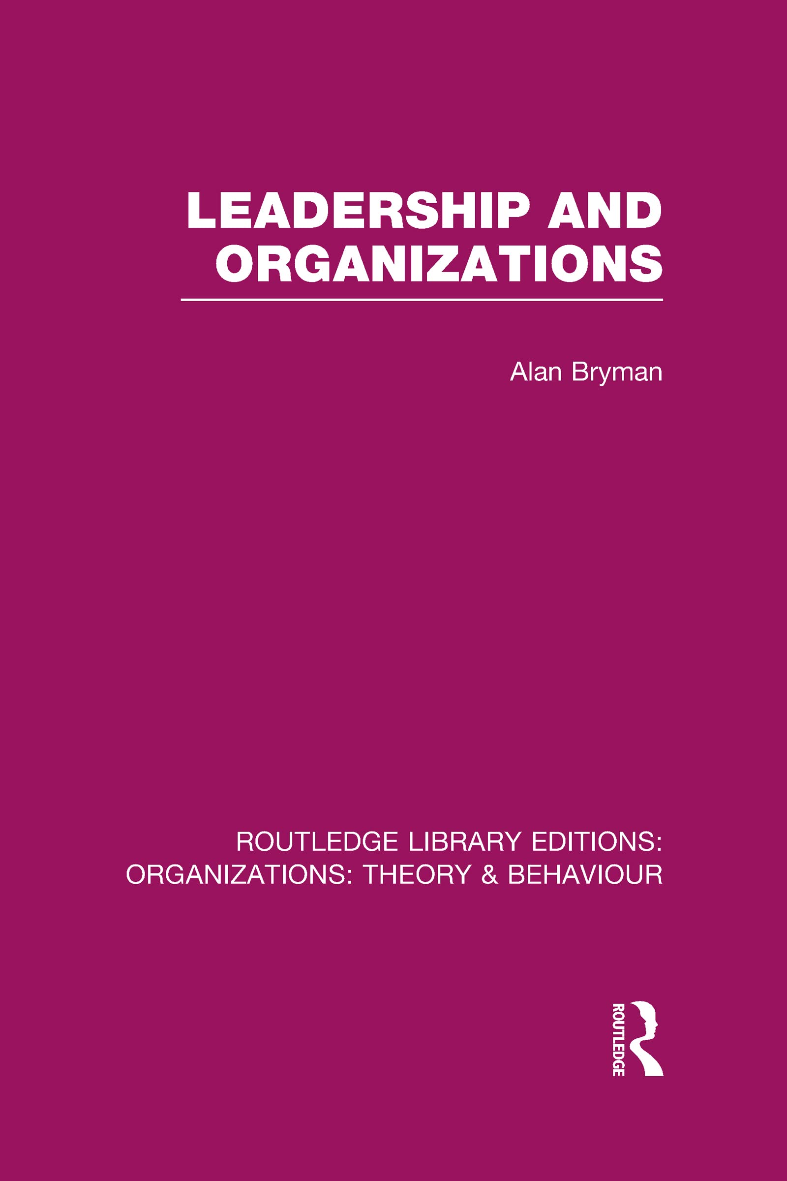 Leadership and Organizations (RLE: Organizations) | Amazon.com.br