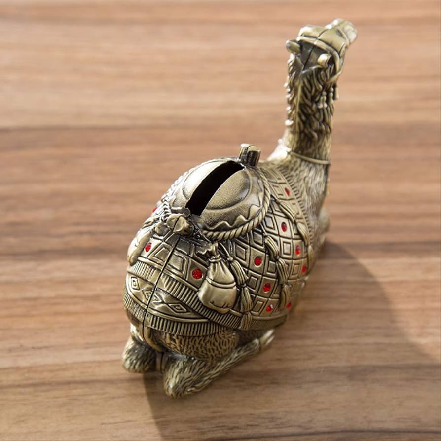 ラクダ工芸品 銅金メッキラクダ工芸品 置物 美しい金属工芸品 Amazon