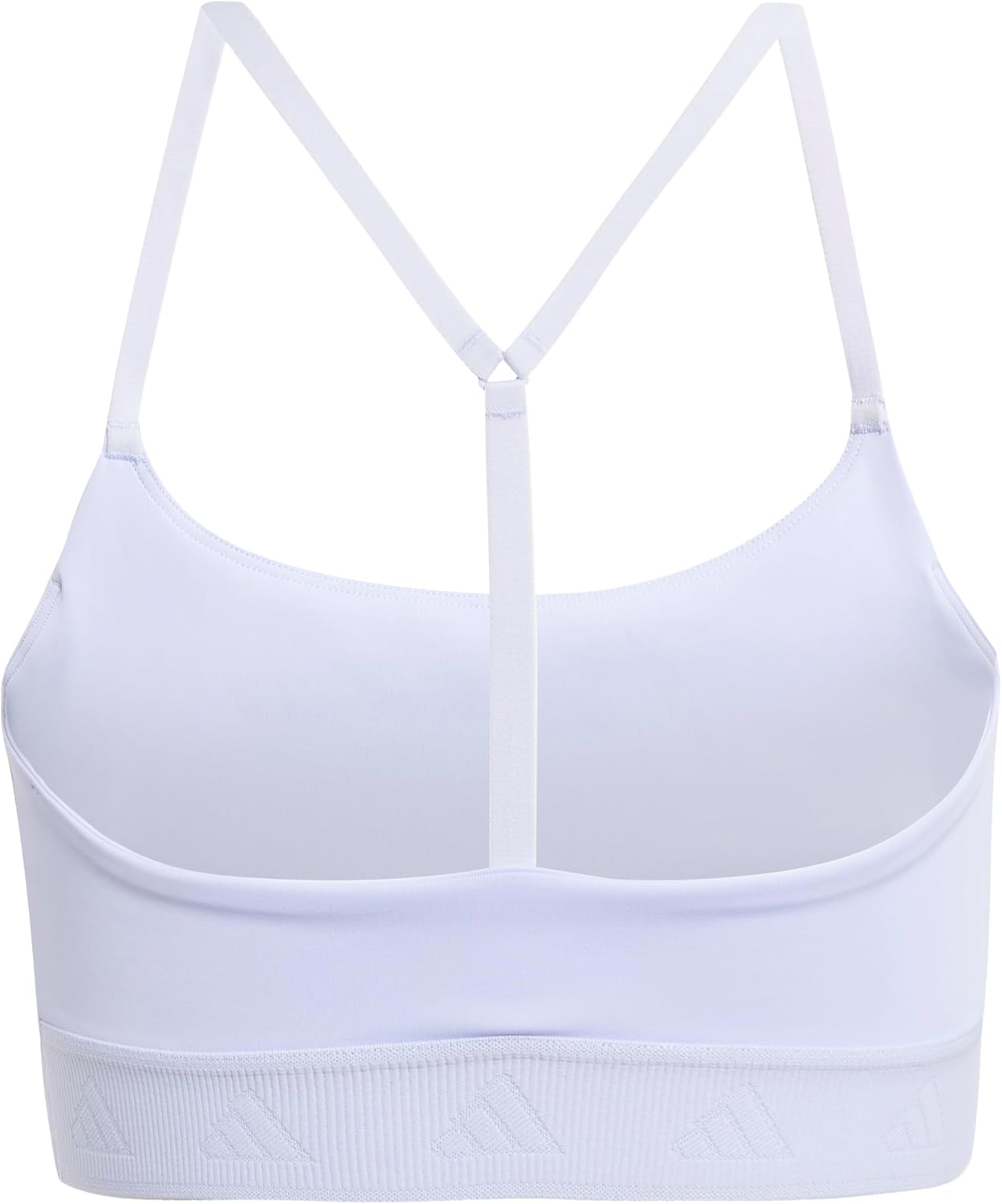 adidas Women's Hyperglam Ribbed Training Bralette - Image 5