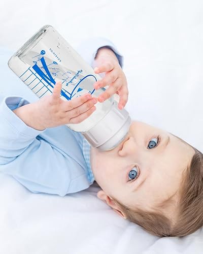 Miniatura 9 de Tetina para biberón estrecho del Dr. Brown's y biberón con boquilla para sorber, suave 100% silicona para biberón con pajilla, 19.7 ft+, 5 unidades