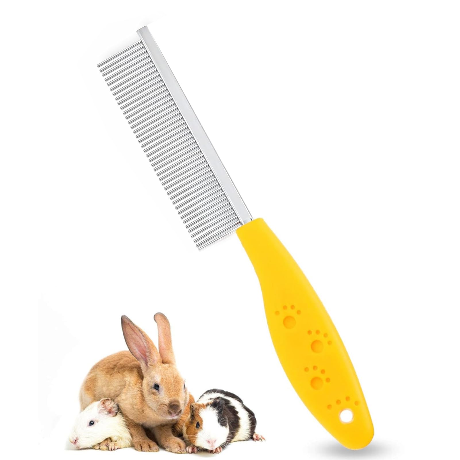 1 x Comb for Cats and Dogs Long Hair Remover Stainless Steel Pet Comb