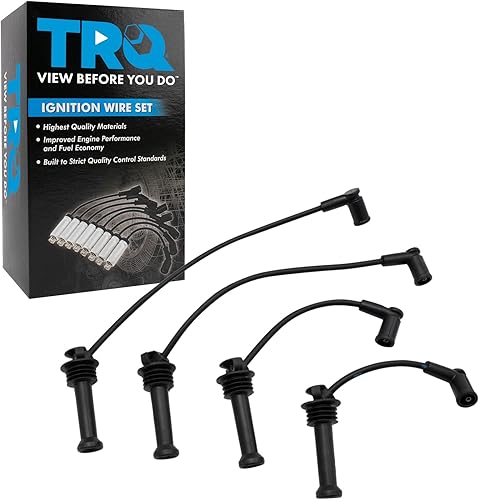 Miniatura 19 de TRQ Juego de cables de bujía de encendido del motor compatible con Hyundai Tucson Kia Sportage 2.7L Nrew