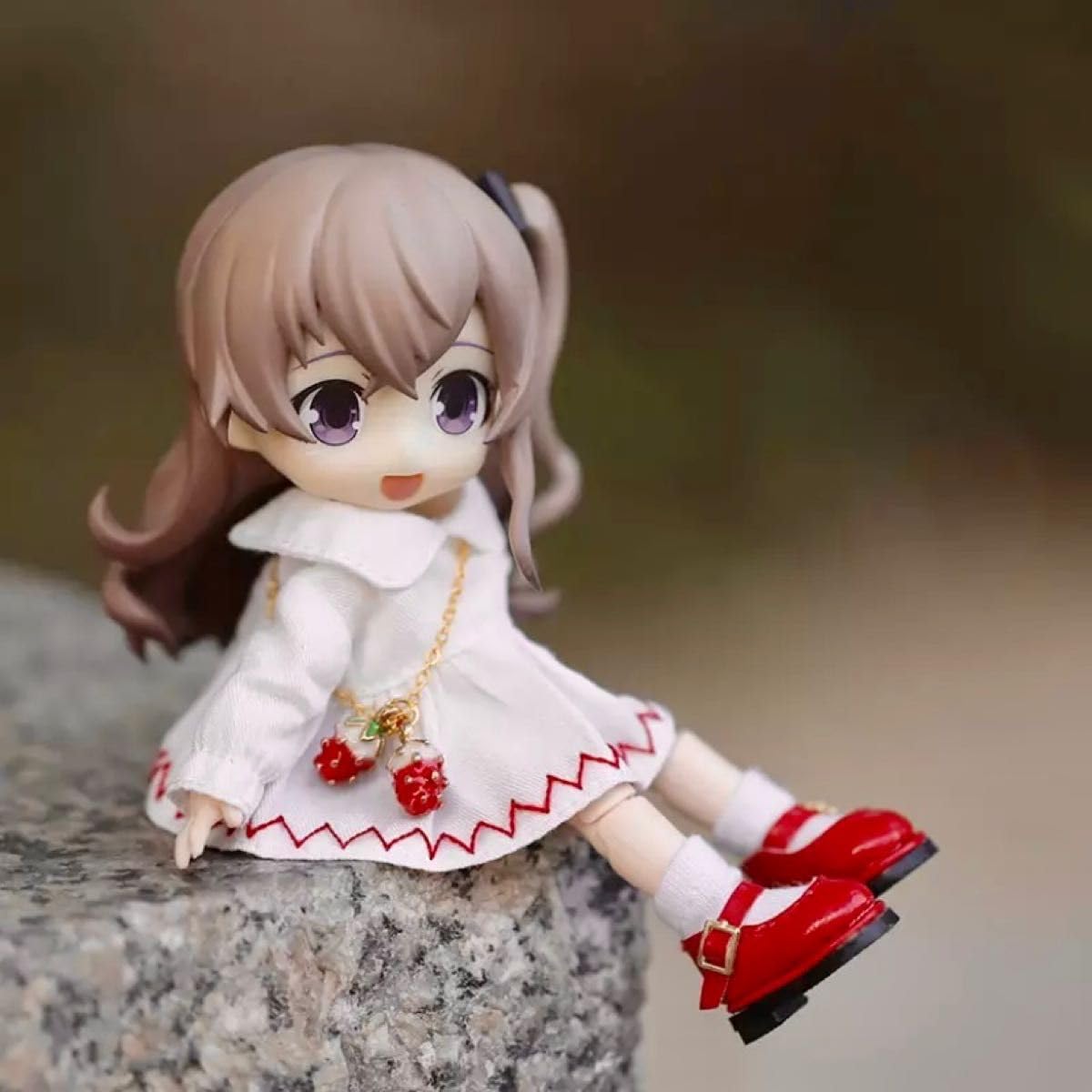 オビツ11　バイカラーTストラップシューズ　ミディブライス　ねんどろいどどーる オビツ11 バイカラーTストラップシューズ ミディブライス