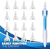 Tvidler Ear Wax Remover, 2022 Upgraded Toddler Spiral Swab Q-Grip Earwax Remover Kit Ear Cleaner Ear Wax Removal Tool with 16 Replacement Heads, Suitable for Adults and Children