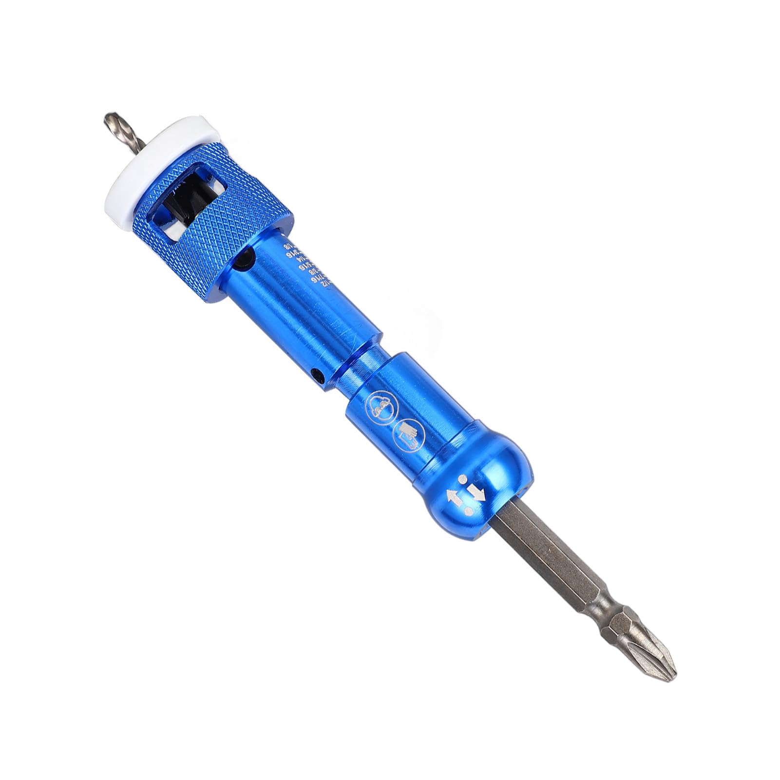 Set di Punte per Trapano per Svasatore, 5 Punte per Legno Coniche HSS M2, Codolo Esagonale a Sgancio Rapido 82° con Fermo di profondità Regolabile, Set di Punte per Trapano per
