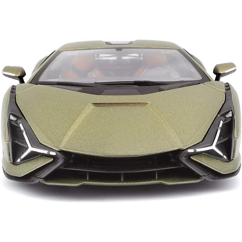 Image of PINQUE Kids New Car 1:32 Sian Diecast Alloy Metal Pull Back Car with Openable Doors Music Sound and Light Vehicle Toy Car for Boys (Multicolor)