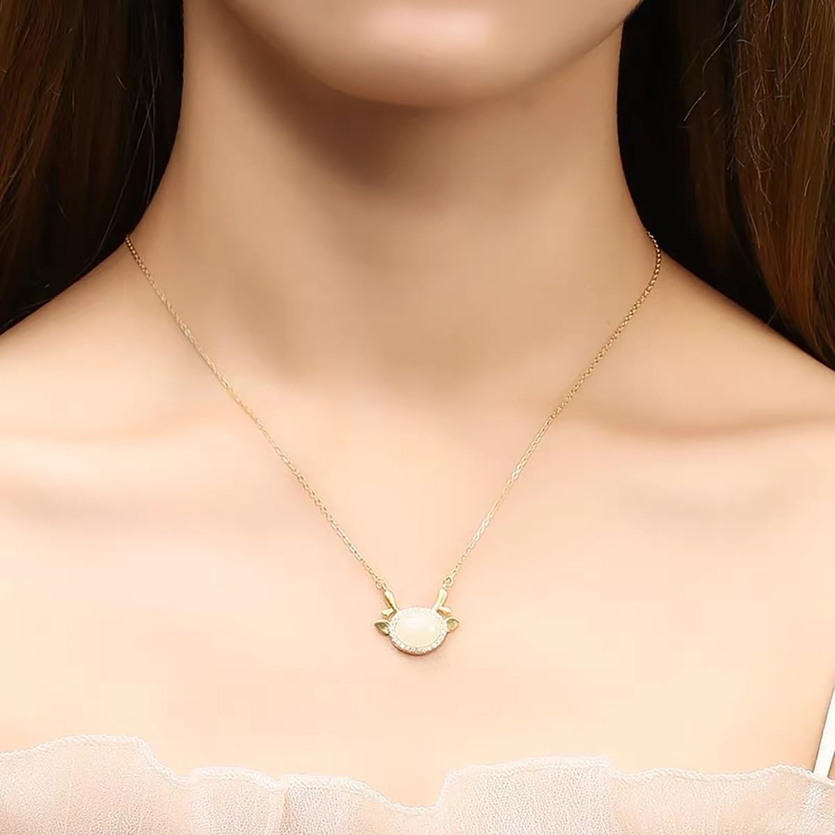 Engelsrufer Colgante De Lágrimas Para Mujer Con Nácar, Bola De Sonido Chapada En Oro De Plata De Ley 925 Y Circonita Blanca, Tamaño 32 Mm
