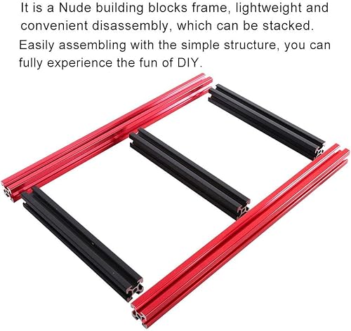 Miniatura 2 de Caja de PC de marco abierto, 20 * 20 caso ITX de aleación de aluminio, mini caja ITX de bricolaje, disipación de calor rápida