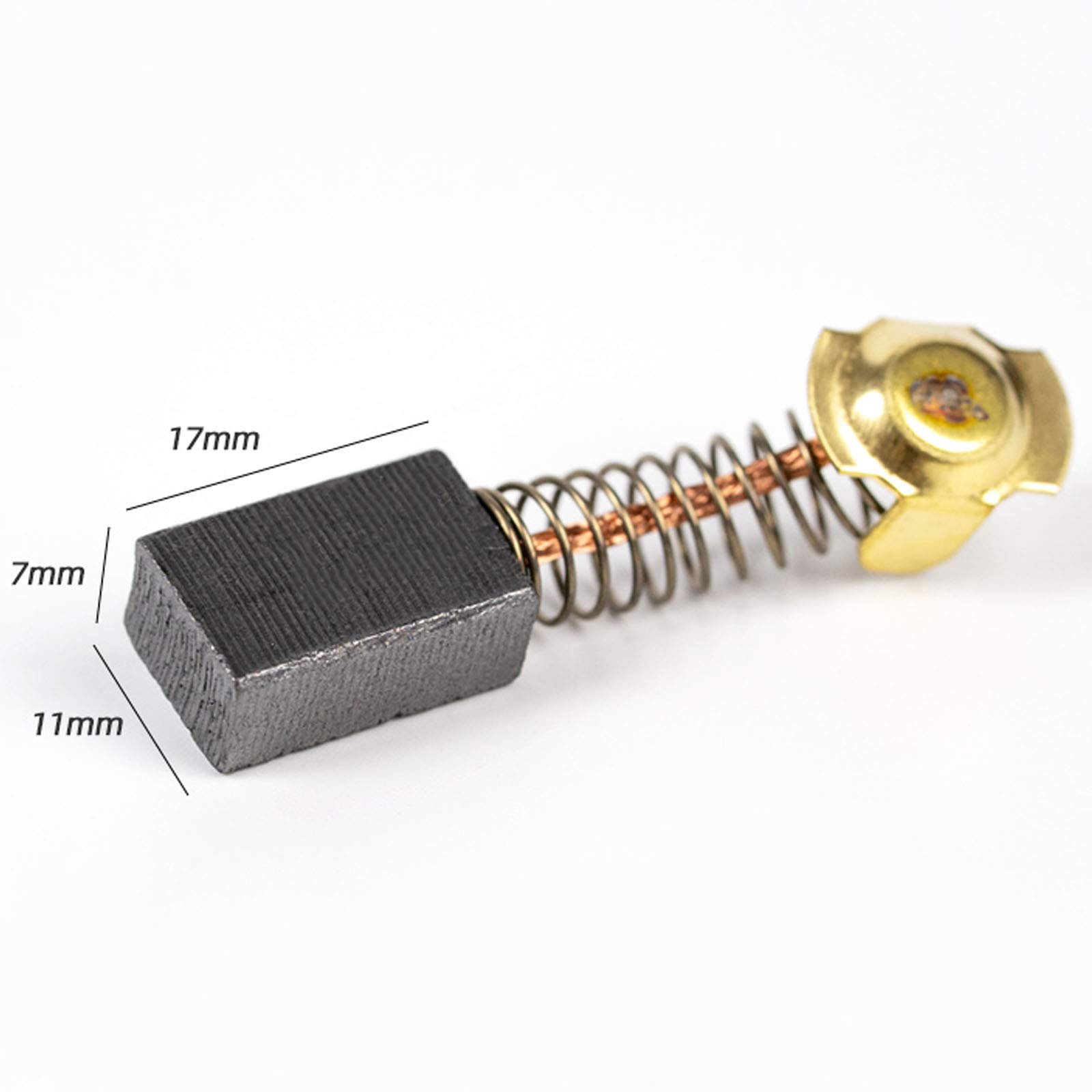 Balais De Charbon AMEG 7x7,4x9,5 Mm - Compatible Makita BPB180, BHP460, DGA452... - Set De 2 Pièces