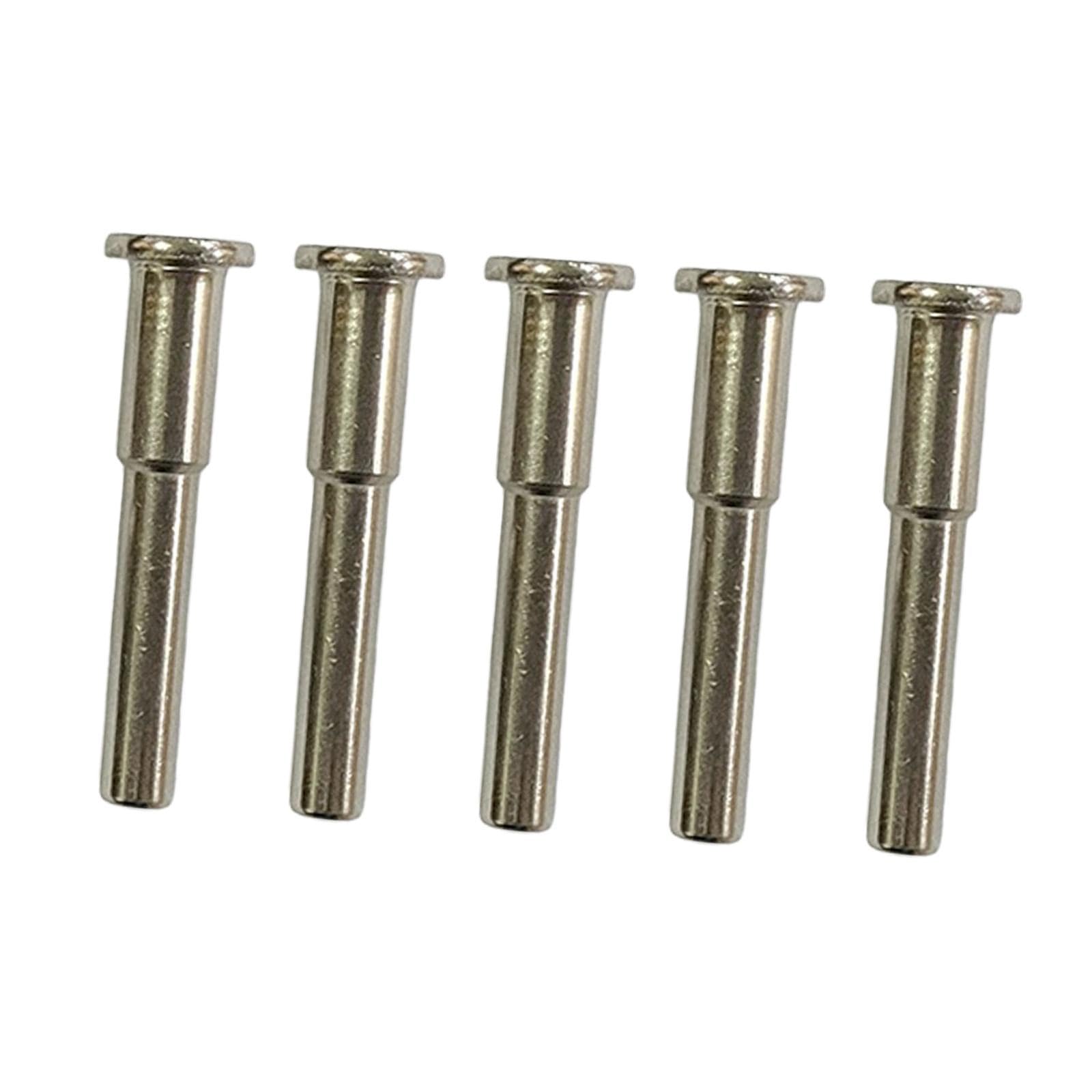 Shntig 6Mm Professional Rotary Tool Mandrel With 3.2Mm / Compatibility For Effortless Cutting Wood Metal 5Pcs Steel Sawing Adapter