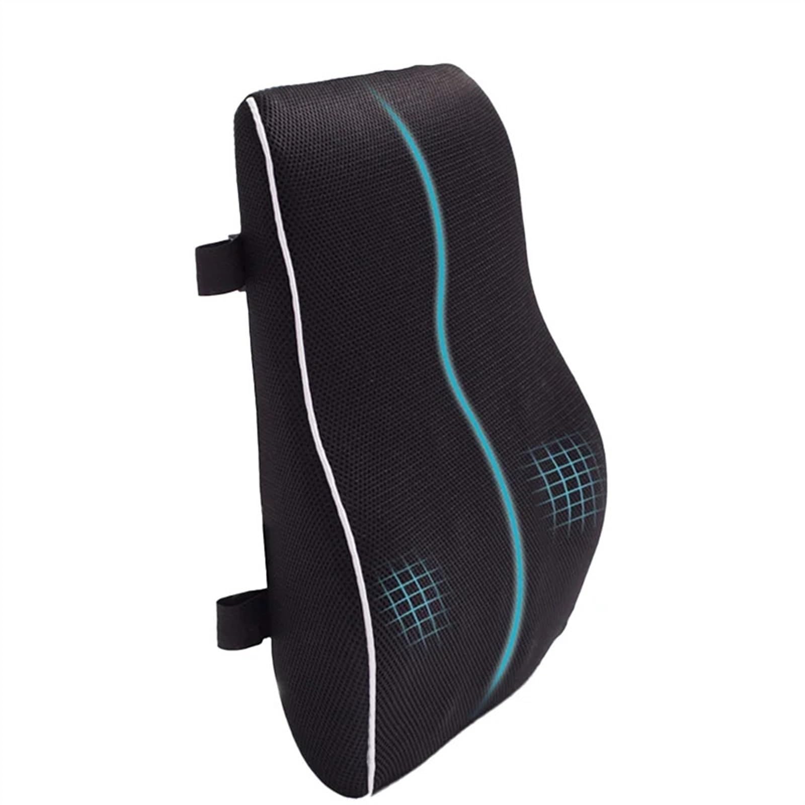 Stuhlkissen 1 Stück Memory Foam-Autositzkissen für Büro- und Gaming-Stühle - Unterstützt Lendenwirbel und Taille Sitzkissen