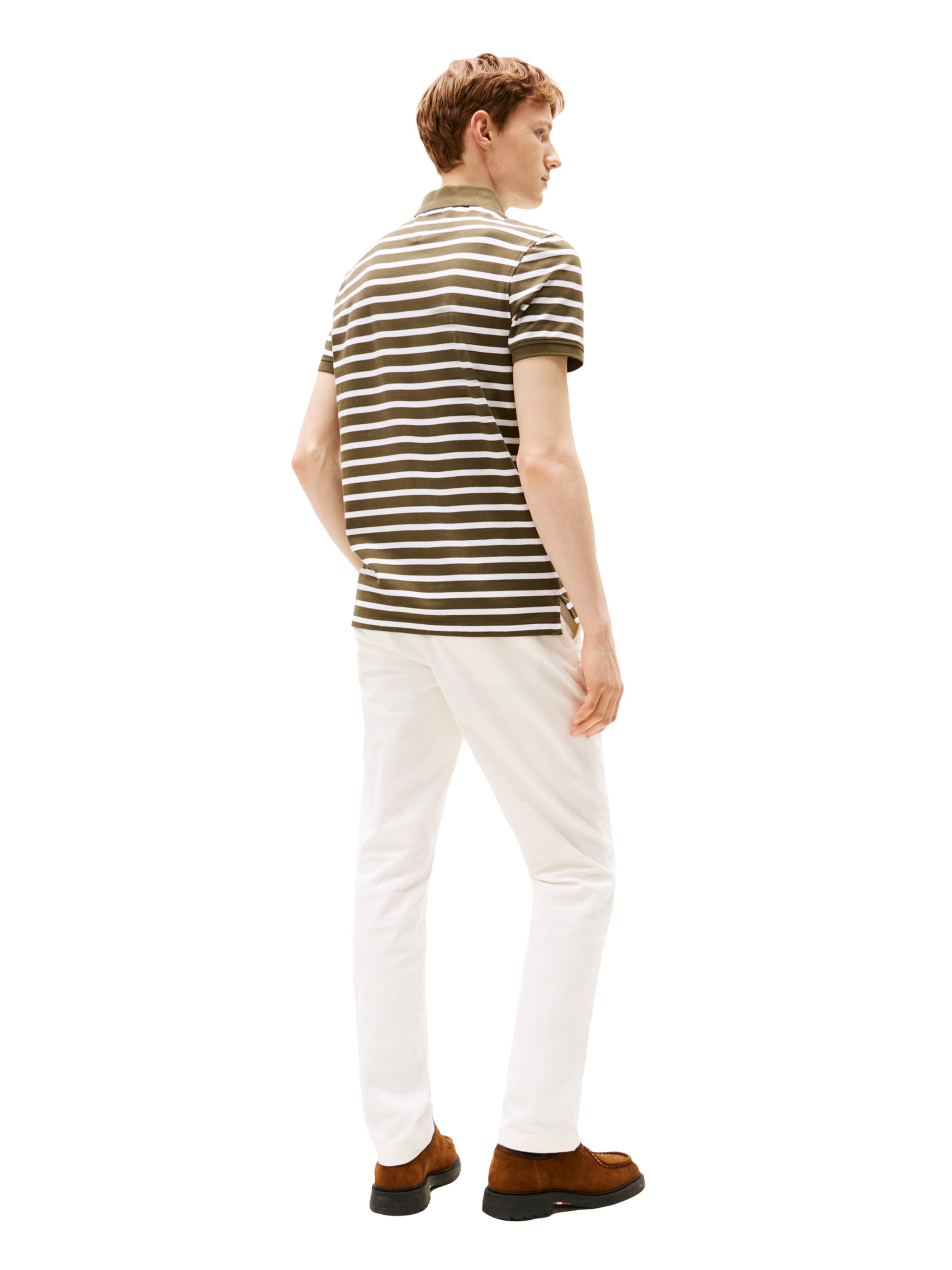 Tommy Hilfiger Koszulki polo z krótkim rękawem o normalnym kroju, ze stretchem i bio-piqué Mężczyźni Short Sleeve Polo Shirts in Regular Fit With Stretch And Organic Pique Cotton (1 w zestawie)