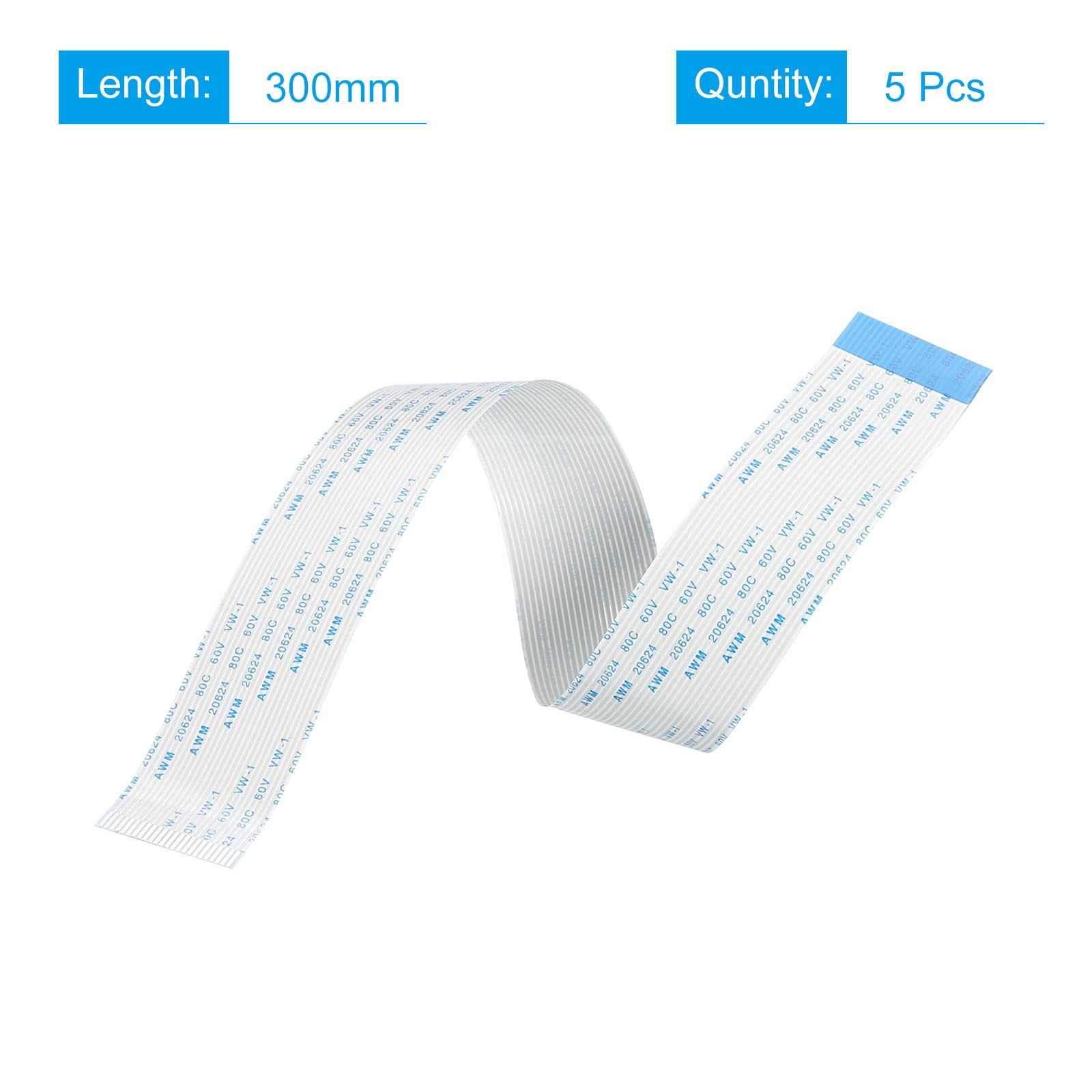 Amazon.co.jp: uxcell フレキシブルフラットケーブル 延長リボン