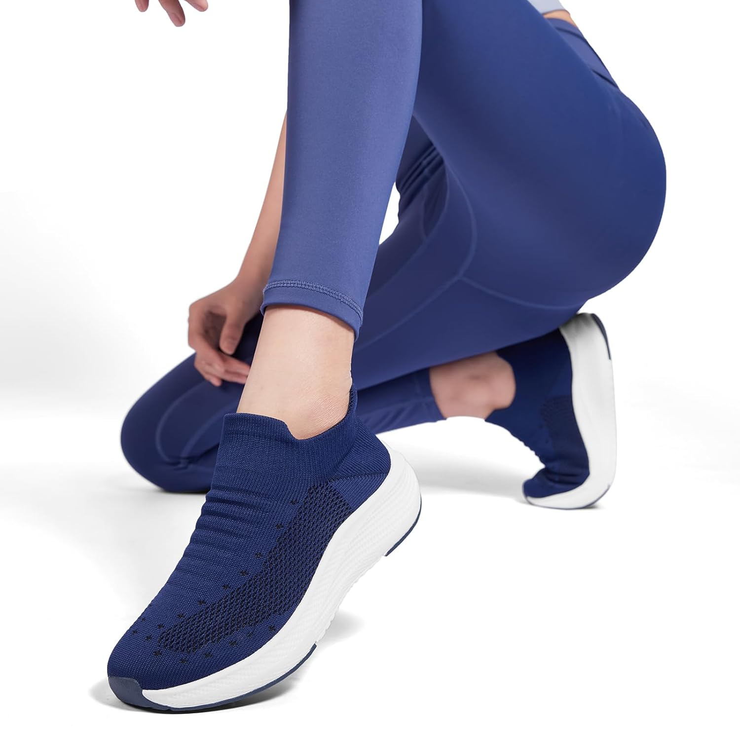 SHULOOK Tênis de corrida feminino, sem cadarço, confortável, leve, respirável, malha antiderrapante, casual, moderno, tênis de corrida em promoção! Veja a oferta e mais achadinhos de Tênis 6 Hoje é o melhor dia para comprar SHULOOK Tênis de corrida feminino, sem cadarço, confortável, leve, respirável, malha antiderrapante, casual, moderno, tênis de corrida com aquele preço maroto! Promoção! Aproveite a oferta! 6