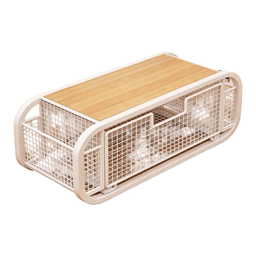 Étagère de comptoir de cuisine multi-couches avec cadre en fer stable