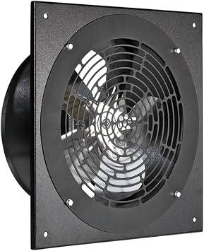 VENTS-US OV1 315-12 Inch Through-the-Wall Exhaust Fan up to 766 CFM For Laundry Rooms, Attics, Garages, Agricultural Applications, Extra Kitchen and Bathroom Exhaust, Storefronts, and More!