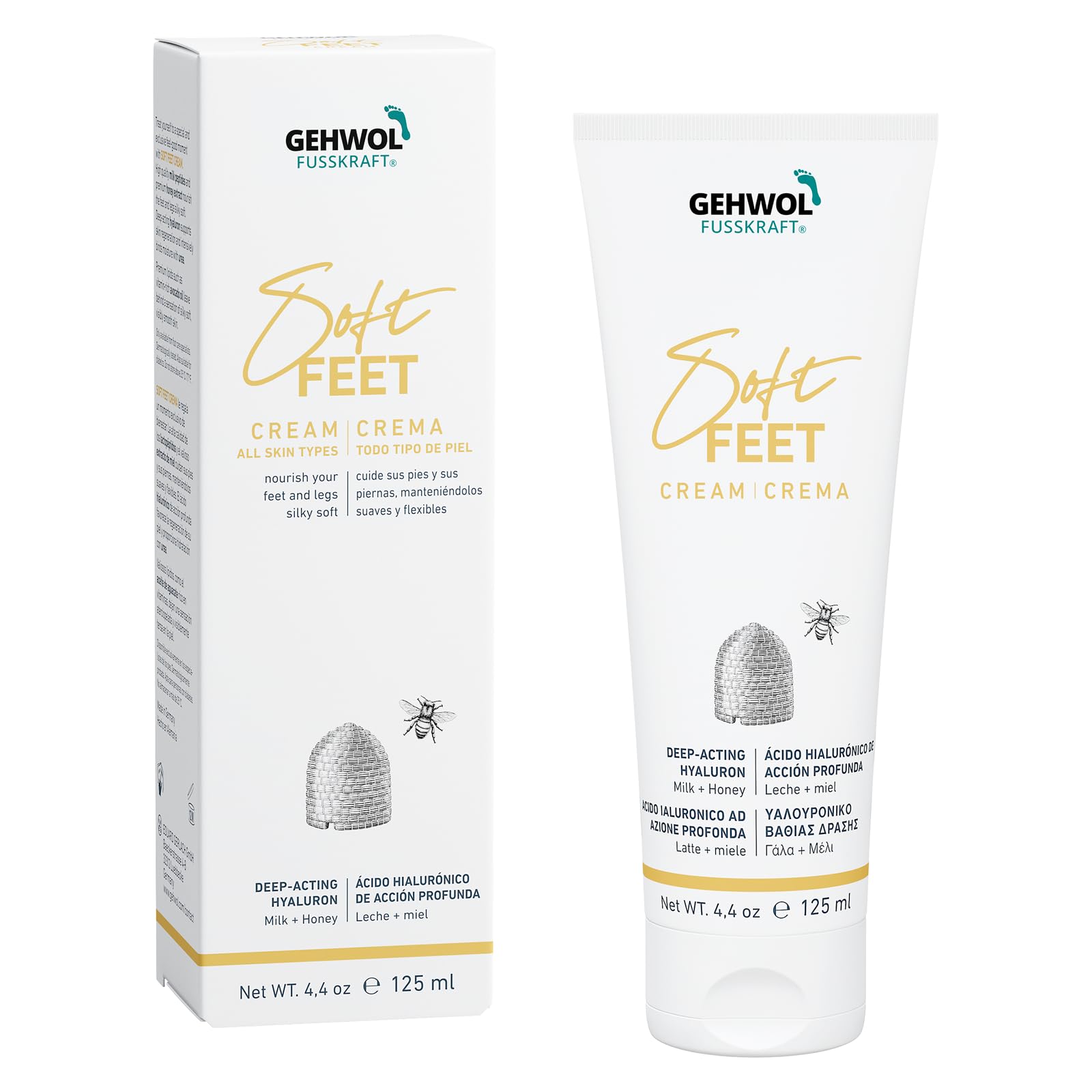 GEHWOL Soft Feet Cream, 4.4 Ounce (Pack of 1)