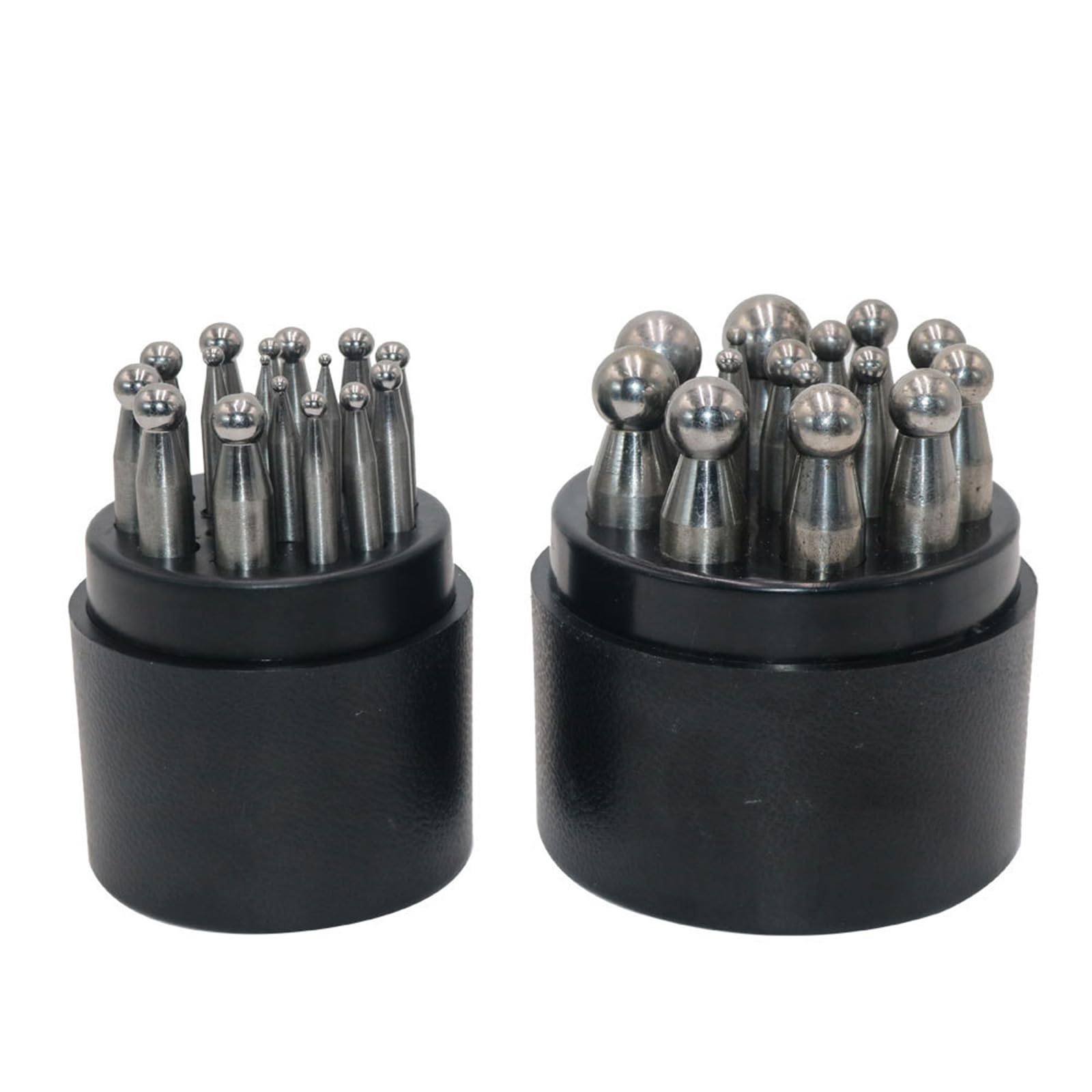 Set di gioielli in acciaio, 15/17 pezzi, strumenti per fustellatura in metallo, per progetti fai da te, punzonatrice per perline