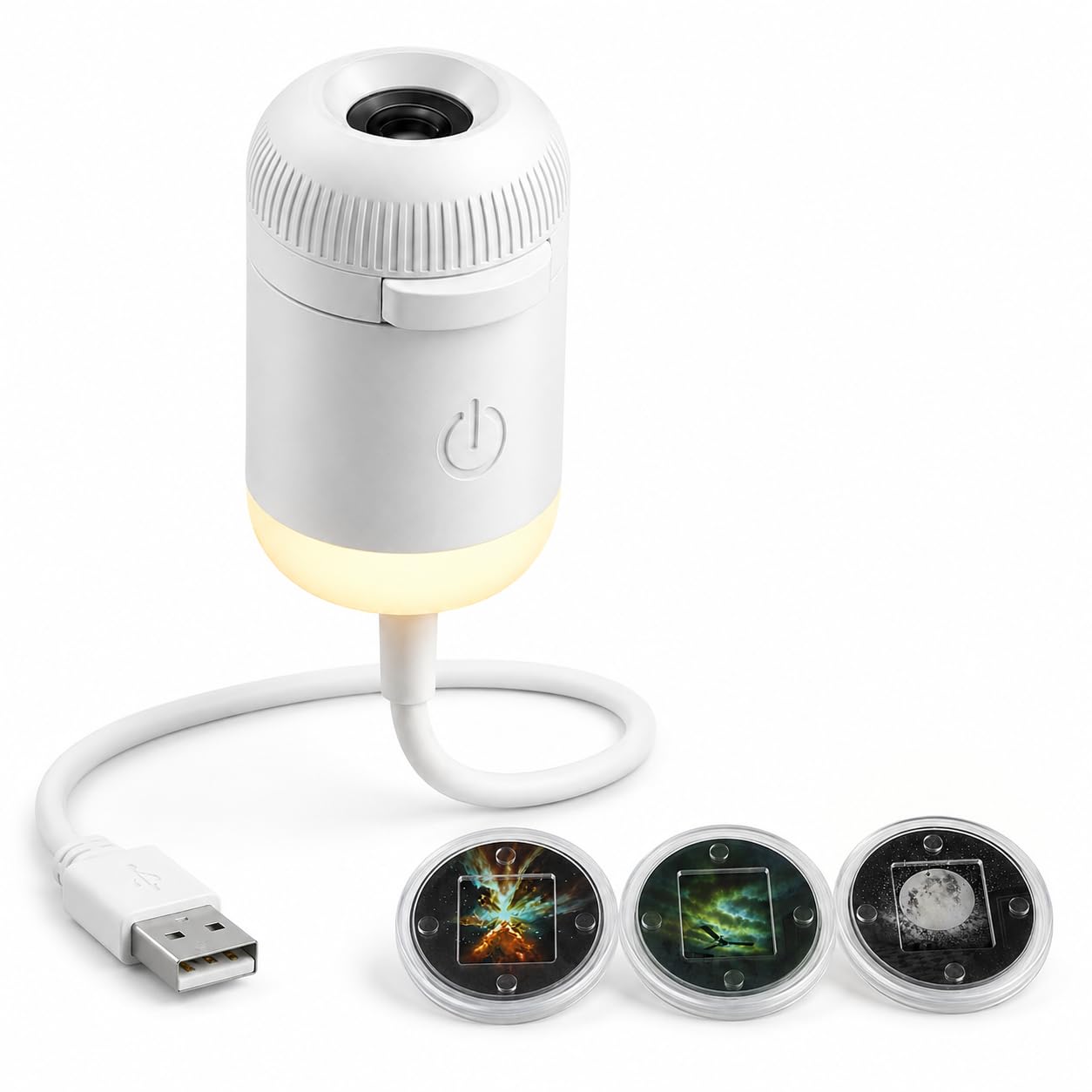 WOLFANT 2-in-1 Starry Sky Projector Lamp with 360° Rotation - Image 1