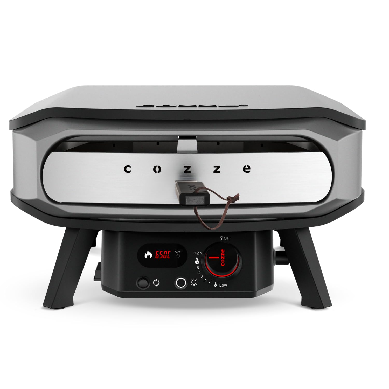 Cozze Gas Pizzaofen 17 Zoll Outdoor 50mbar mit Drehfunktion