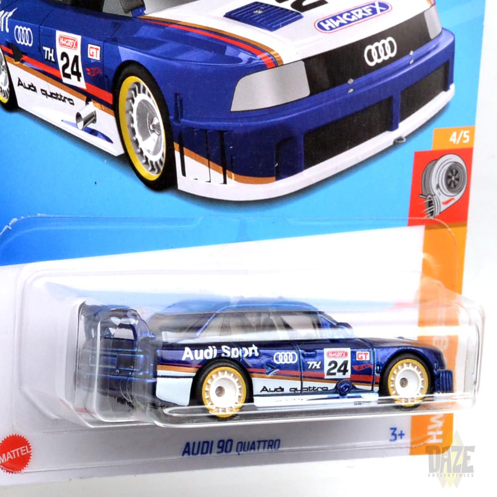Amazon | MATTEL HOTWHEELS 1/64 scale AUDI 90 QUATTRO - 2024