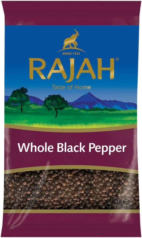 Spices Whole Black Pepper | Pepper | Whole Pepper | Black Pepper | Piper Nigrum | (100g)