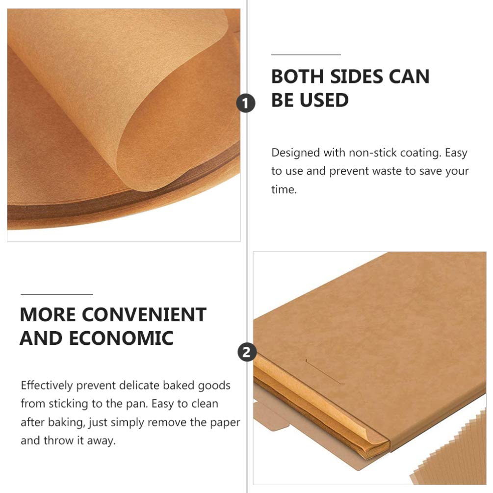 Cabilock 200pezzi Carta Da Forno Antiaderente Per Barbecue e Cottura e Anti- Perfetta Per Grigliare e Friggere Aria Materiale Salubre e Facile Da Pulire