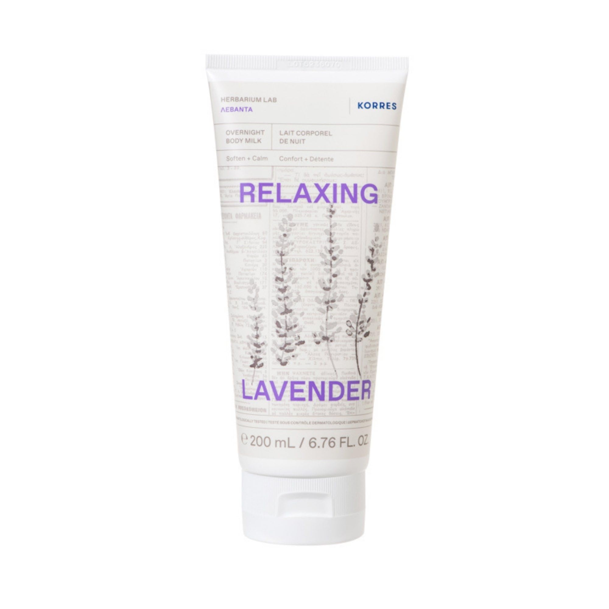 KORRES Crema Corpo Notte alla Lavanda 200ml