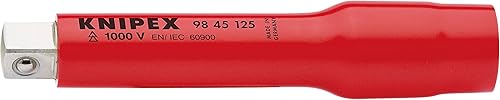 Miniatura 3 de KNIPEX Juego de llaves de vaso de 10 piezas, unidad de 1/2", SAE, 1000 V aislado