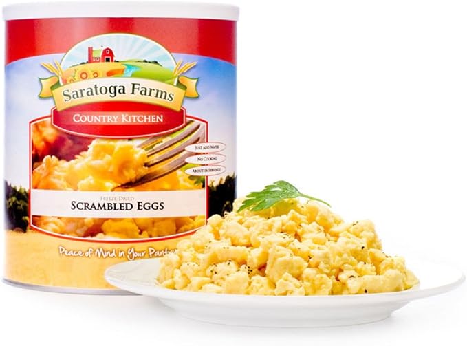 Saratoga Farms FreezeDried Scrambled Eggs, 1 Emergency