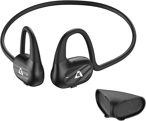YMOO Open Ear Wireless Bluetooth 5.2 Headphones for Running, IPX4 Water/Sweatpro