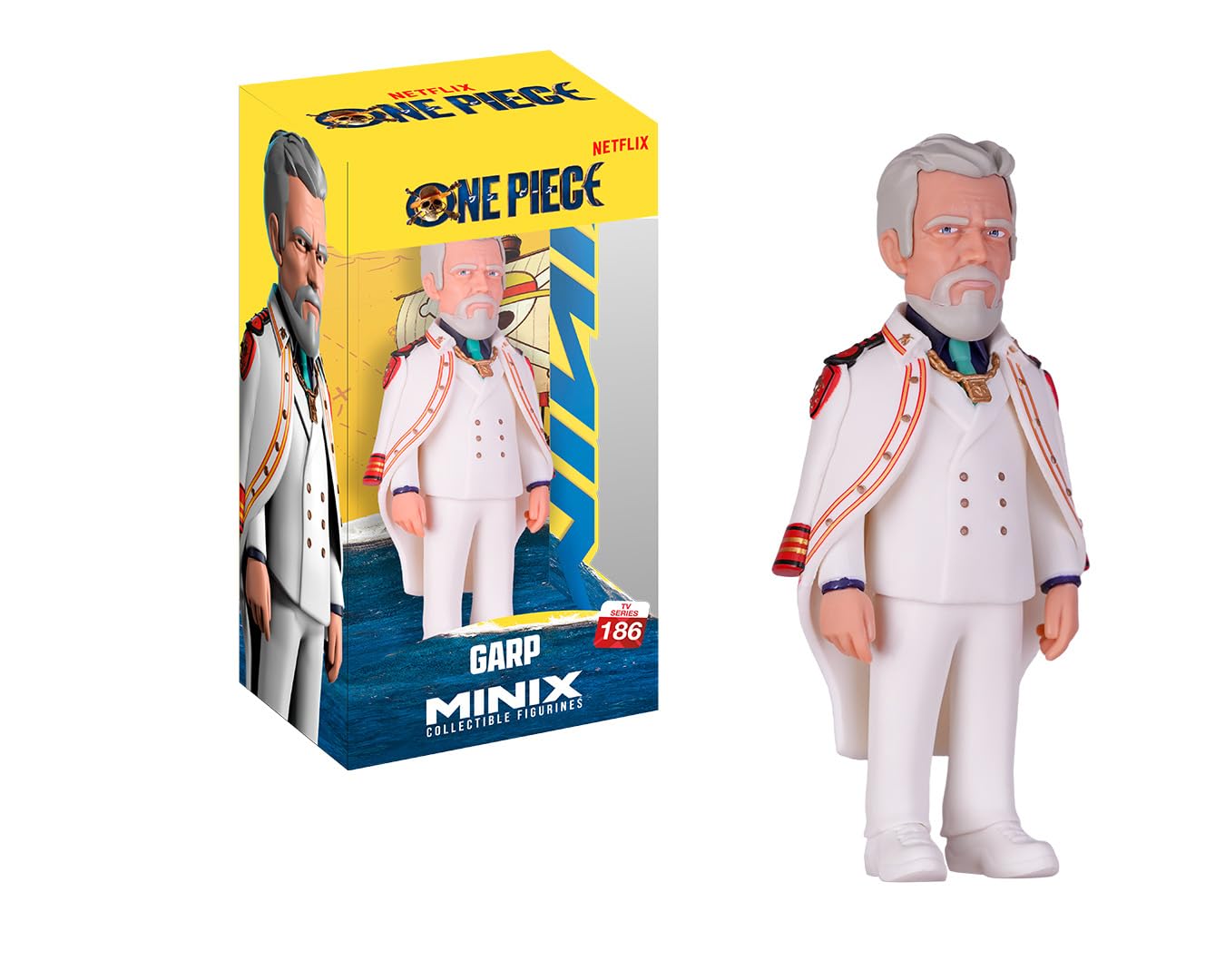 MINIX - TV Series #186 - One Piece - Monkey D. GARP - Collectible Figure 12 cm