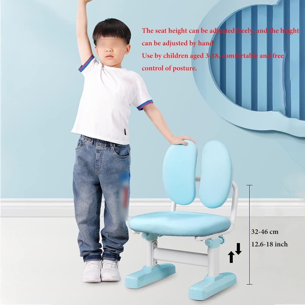 GIZNXBA Kids Desk Chair Height Adjustable Children Study Chair Max Load 220LBS Indoor Outdoor Kids Task Chair with Adjustable Backrest for Children Age 3-18 School Home (Color : /Pink)