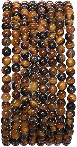 Miniatura 63 de Cuentas de ónix negro natural redondas de piedra semipreciosa suelta para hacer joyas 8MM 44PCS
