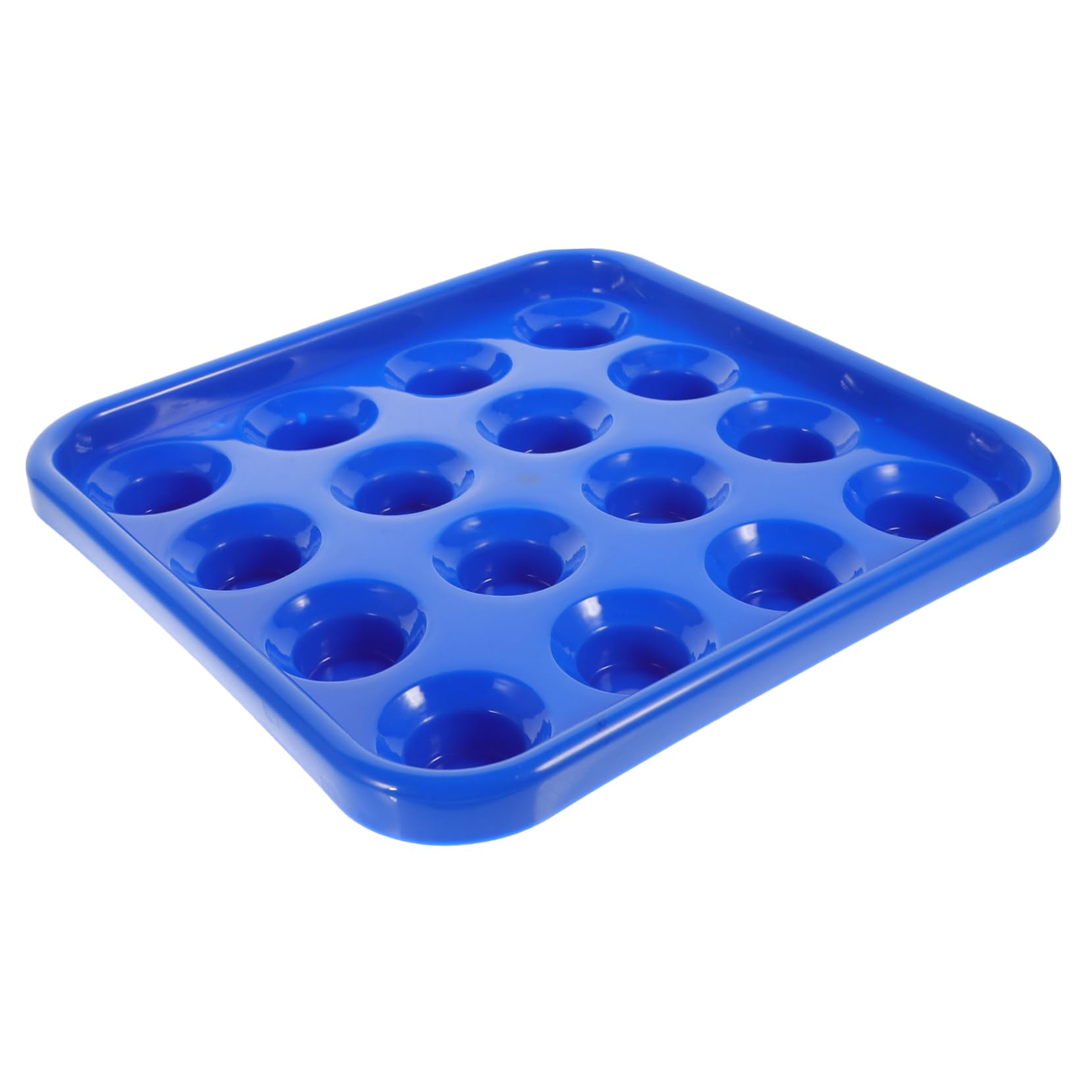 Mipcase Plastic Billiard Ball Holder Organizing Tray for Pool Balls Snooker 16 Balls Design
