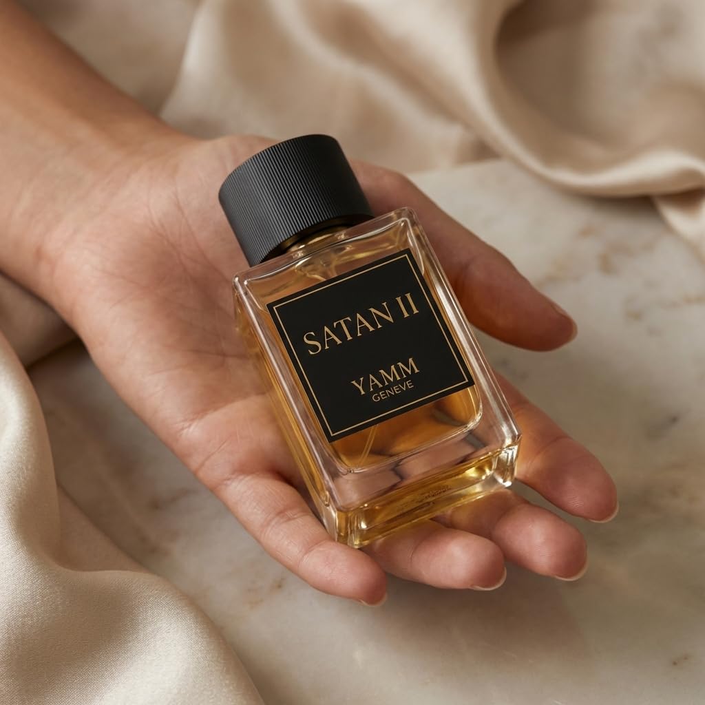 Satan II | Extrait de Parfum 50 ml – Unisex Duft – Oud Satin Mood – Rose, Oud & Vanille – Lang anhaltend