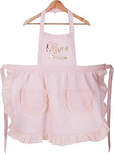 Miniatura 5 de Delantal personalizado, delantal personalizado, regalo de anfitriona, regalo de mamá, delantal de mujer, delantal retro, delantal con bolsillo