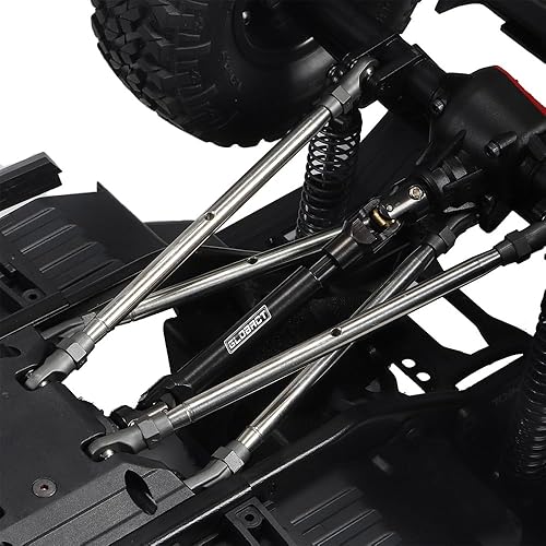 Miniatura 6 de Eje de transmisión de acero inoxidable resistente para TRX4 Axial SCX10 90046 AXI03007 RC 110 Accesorios de actualización de automóvil (3.386-4.134