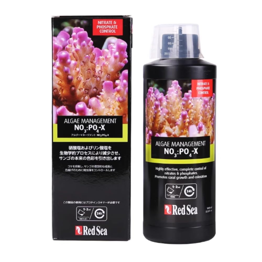RedSea Nitrate Phosphate Remover For Marine Tanks With Algae Control And Water Purification Function (1L (R22204))