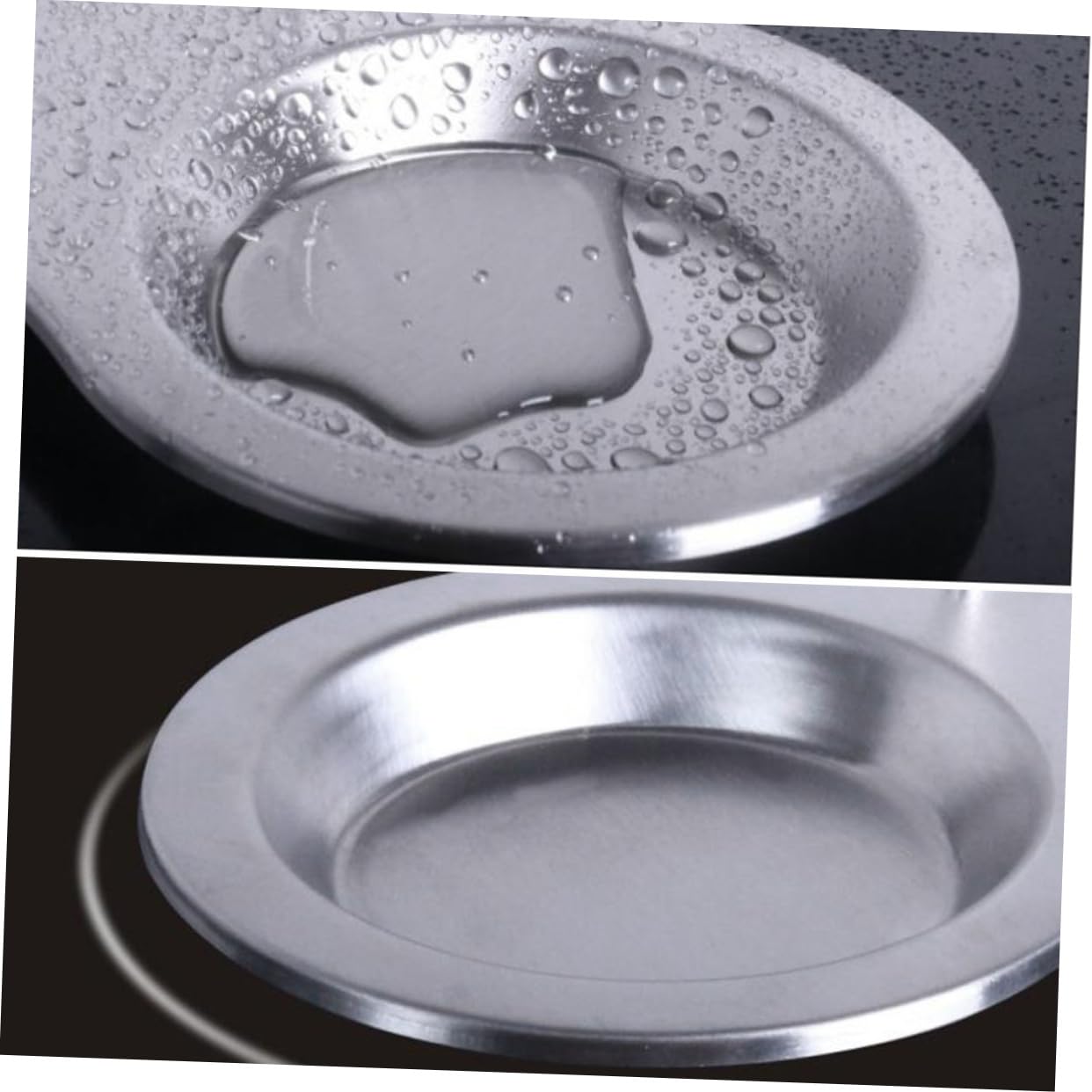 Cabilock Stainless Steel Ladle Holder Stand Detachable Pot Lid Holder Soup Spoon Storage Rack Space Saving Cooking Tools Organizer for Kitchen Counter Easy to Clean Stable Design