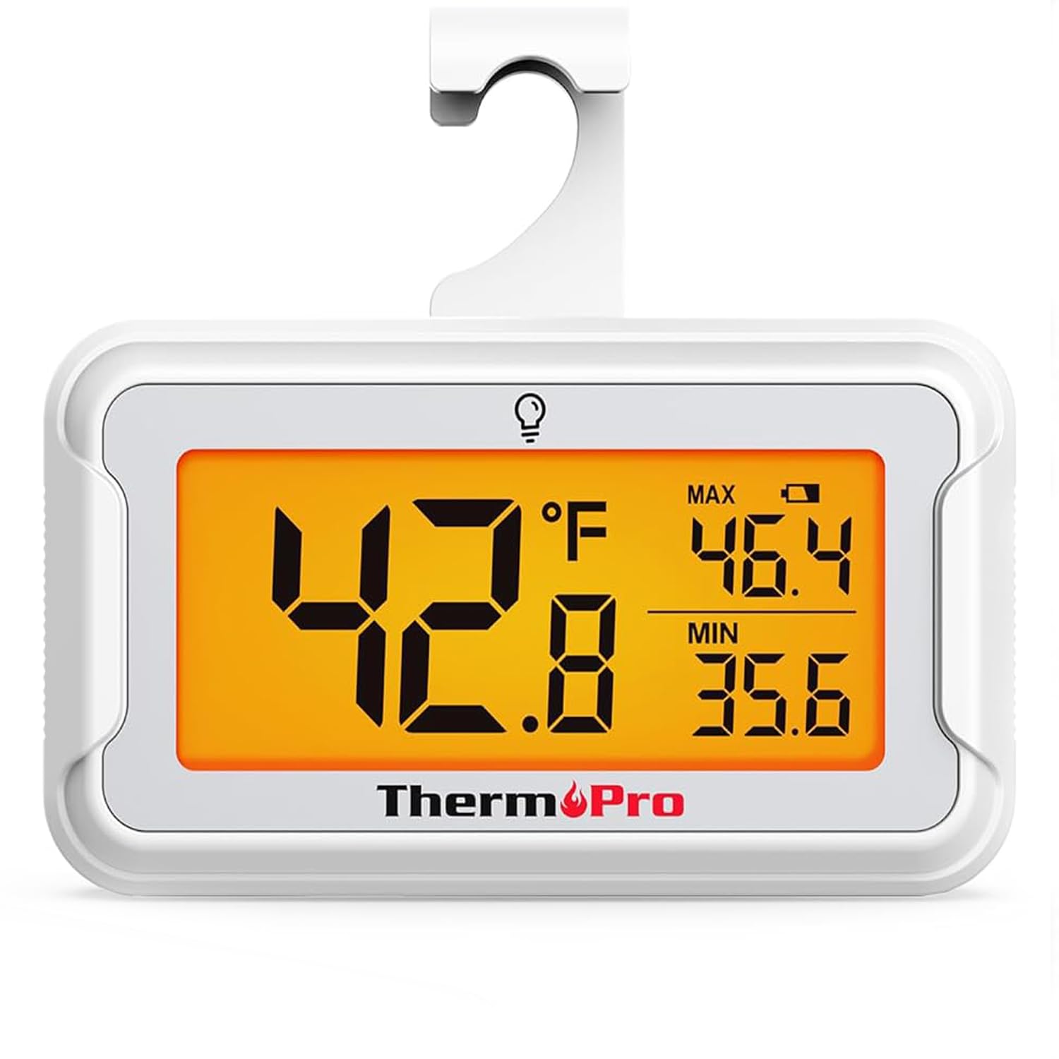 Fridge Freezer Thermometer - Monitor Temperature & Humidity -9