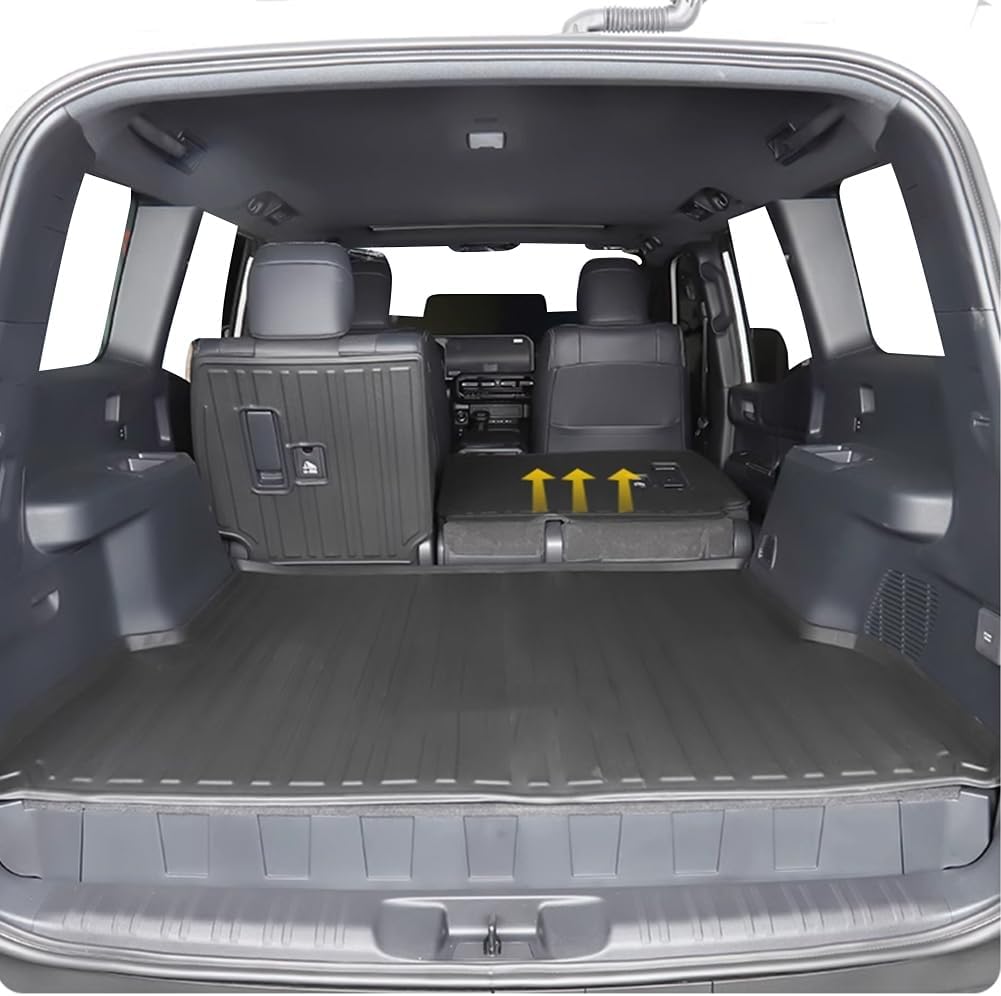 Rear seat Back Protector Pads for 2024-2025 2026 Lexus GX550 and GX550H Interior Rear seat backrest Pads Tailgate Anti-kick and Anti-Scratch Panels Interior Supplies Modification Accessories
