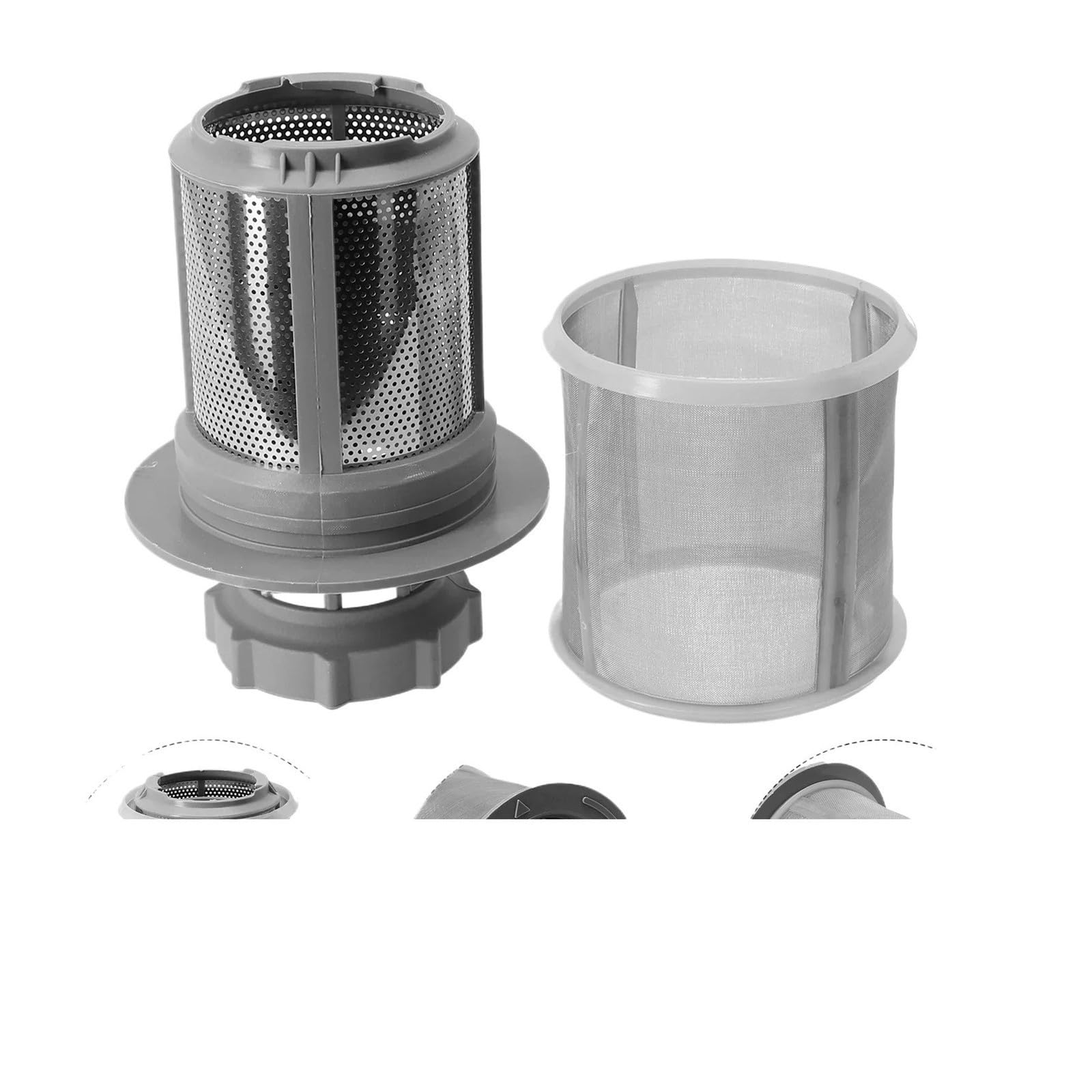 Juego De Filtros De Malla For Lavavajillas, Compatible Con Bosch