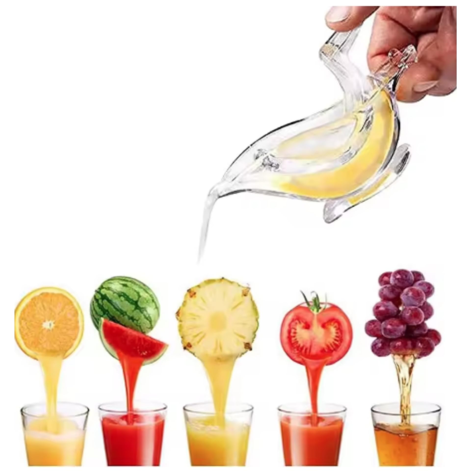 Kuş Şeklinde Sunumluk Limon Sıkacağı – Şık ve Pratik Tasarımlı Meyve Sıkacağı, Masaüstü Kullanım İçin Estetik Sunum Aracı