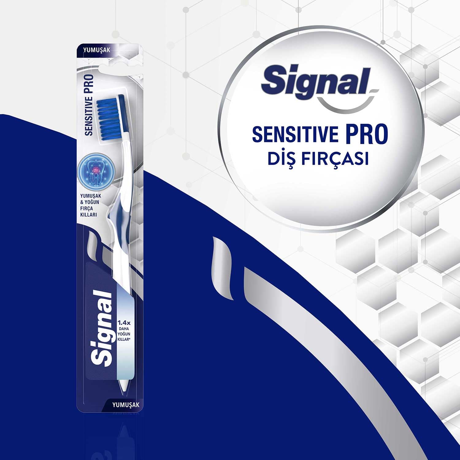 Signal Profesyonel Bakım Etkin Temizlik Yumuşak Diş Fırçası