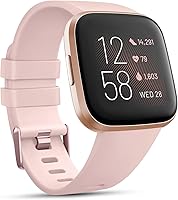 Vista 9 de Correas Tobfit compatibles con Fitbit Versa 2 y Fitbit Versa, Versa Lite, Versa Special, repuesto suave, accesorios de correas deportivas para mujer
